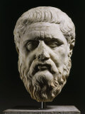 Marble Head of Plato 428-348 BC, Greek philosopher, 350-40 BC Photographic Print