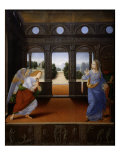 The Annunciation, early 1480s Giclee Print by Lorenzo di Credi