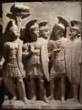 Officers and Soldiers of the Praetorian Guard, Relief, 2nd century AD Roman Photographic Print