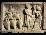 Cellar with Amphorae, Relief, 2nd-3rd century AD Roman Photographic Print
