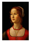 Portrait of Young Woman, 1485 Giclee Print by Domenico Ghirlandaio
