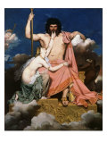 Thetis Imploring Jupiter, 1811 Giclee Print by Jean-Auguste-Dominique Ingres