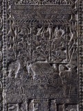 Sogdian Festival of the New Year, Funerary Stone, Pei Northern Ch'i Dynasty, 550-577 AD Photographic Print