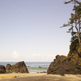 Rocky Beach Scene, Cape Scott, Vancouver, Bc, Canada Photographic Print by Images Monsoon