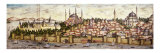 Sarayburnu, Seraglio Point, Hagia Sophia, the Blue Mosque and Topkapi Palace, late 16th century Giclee Print