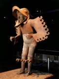 Eagle Man, Terracotta, from Recinto de los Caballeros Aguilas, Mexico Photographic Print
