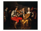 Le concert reproduction procédé giclée