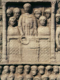 Theodosius I, 347-95 Roman Emperor, Presenting Laurel Crown to Winners of Chariot Races Photographic Print