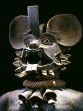 The God Murcielago, Terracotta, Aztec, from Chalco, Mexico Photographic Print