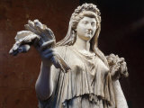 Livia Drusilla, Roman Empress, Marble, c. 20 AD Roman Photographic Print