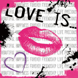 Love Is Kunstdrucke von Louise Carey