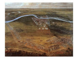 French Army Encampment at the Siege of Maastricht, 29 June 1673 Giclée-tryk af Jean Paul French Army Encampment at the Siege of Maastricht, 29 June 1673 Giclée-tryk af Jean Paul