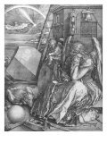 Melancolia, engraving, 1514 Giclee Print by Albrecht Durer