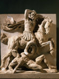 Alexander the Great, Metope, 3rd century BC Greek Photographic Print