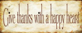 Give Thanks Plakater af Kim Klassen Give Thanks Plakater af Kim Klassen