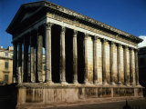 Maison Carr 1st century BC Roman, Nimes, France Photographic Print