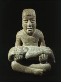 El Senor de Las Limas, Green Jadeite Figurine, Olmec Culture Photographic Print
