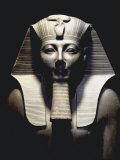 Thutmose III, Dynasty New Kingdom Egyptian Pharaoh, Green Schist, from Temple of Amon Photographic Print