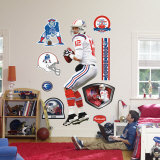 Tom Brady AFL Jersey Wall Decal