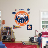 Houston Astros Classic Logo Wall Decal