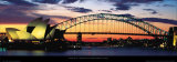 Opera House and Harbor Bridge, Sydney Kunstdrucke von Marc Segal