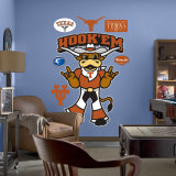 Texas Mascot - Hook'Em Wall Decal