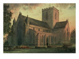 St. Asaph's Cathedral, View from the South-West Giclee-trykk av Paul Braddon