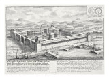 Palace of Diocletian Giclee Print by Johann Bernhard Fischer Von Erlach