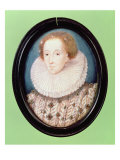 Miniature of Queen Elizabeth I reproduction procédé giclée par Nicholas Hilliard