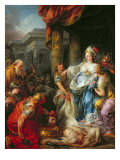 The Beheading of Cyrus III Giclee-trykk av Jean-simon Berthelemy The Beheading of Cyrus III Giclee-trykk av Jean-simon Berthelemy