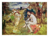 Study for 'The Surprised Nymph', 1860 Giclee Print by Édouard Manet