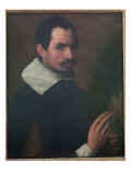 Self Portrait Giclée-tryk af Francesco Bassano