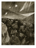 Bulgarians Besieging Adrianople, 1912-1913 Giclee Print by Cyrus Cuneo
