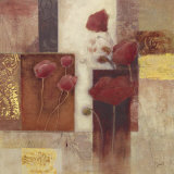 Red Poppies I Poster by Danielle Nengerman