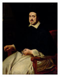 Portrait of Ambrosius Cappelus, Bishop of Antwerp Giclée-Druck von Abraham Van Diepenbeck