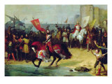 The Recapture of Cadiz in 1262 by Alfonso the Wise reproduction procédé giclée par Manuel Cabral y Aguado Bejarano