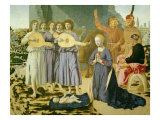 Nativity, 1470-75 reproduction procédé giclée par Piero della Francesca 