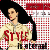 Polka Dot, Fashion Fades Affiche par Marilu Windvand
