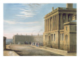 The Royal Crescent, Bath 1820 Giclee Print by David Cox