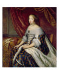 Portrait of Anne of Austria Giclee-trykk av Charles Beaubrun Portrait of Anne of Austria Giclee-trykk av Charles Beaubrun