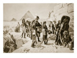 Napoleon in Egypt, Illustration from 'Hutchinsons History of the Nations', C.1910 Giclee Print by E. Fiorillo