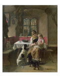 Whose Dinner is it reproduction procédé giclée par Adolf Eberle