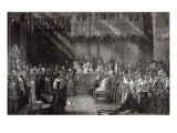 The Coronation of the Queen Giclee Print by Sir George Hayter