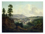 Saw Mill in Norway, 1827 Giclee Print by Christian Ernst Bernhard Morgenstern