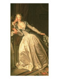 The Stolen Kiss, C.1788 Lámina giclée por Jean-Honore Fragonard