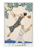The Swing, 1923 Giclee Print by Georges Barbier