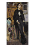 Portrait of Henry Davison, 1880 Giclee-trykk av Marie Louise Catherine Breslau Portrait of Henry Davison, 1880 Giclee-trykk av Marie Louise Catherine Breslau