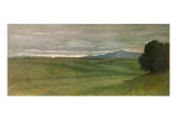 Roman Landscape reproduction procédé giclée par Ernest Antoine Hebert