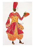 A Eunuch, from the Ballet 'Scheherazade', by Rimsky-Korsakov, Lámina giclée por Leon Bakst