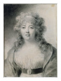 Madame de Stael Giclee Print by Jean-Baptiste Isabey
